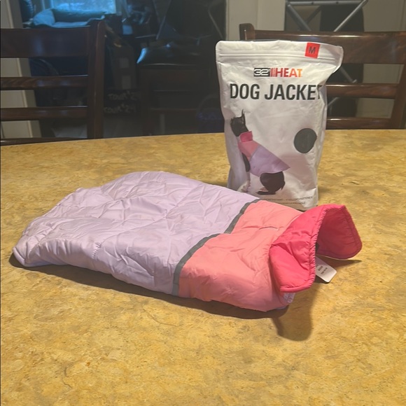 Pink and Purple Dog Jacket, sz M 25-41Lbs - Picture 1 of 11